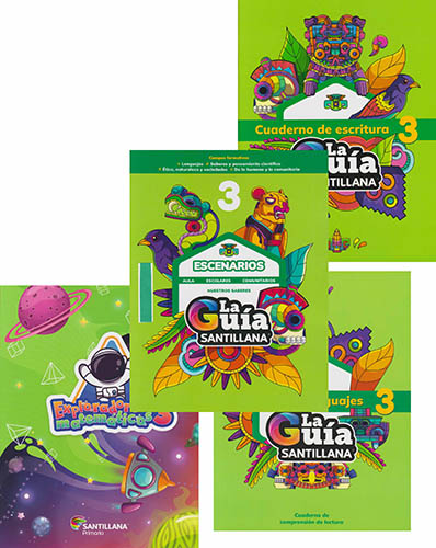 PACK GUÍA SANTILLANA 3 PRIMARIA