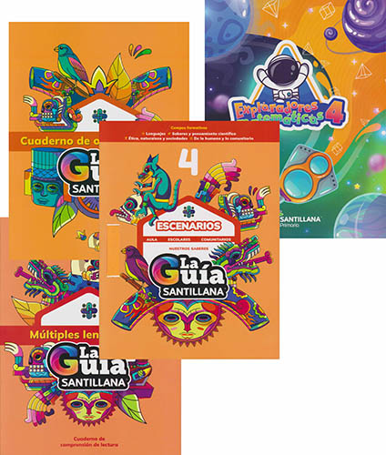 PACK GUÍA SANTILLANA 4 PRIMARIA