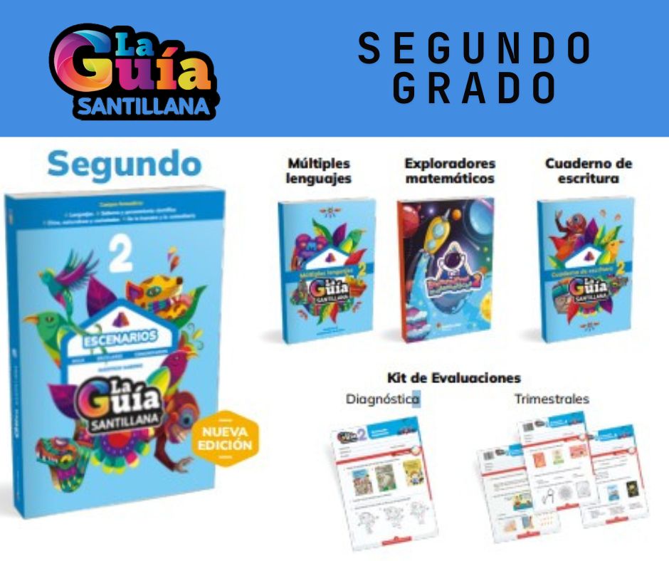 PACK GUÍA SANTILLANA 2 PRIMARIA